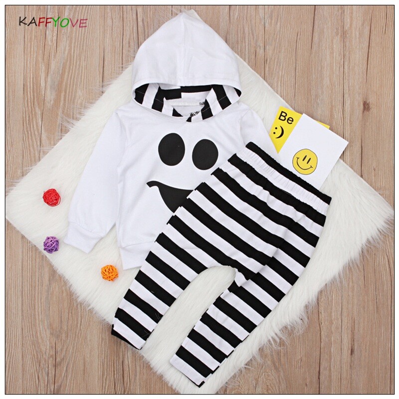 Set haine de Halloween pentru bebeluși cu glugă, toamnă iarnă, revelion, desene animate, topuri + pantaloni, 1 2 3 ani, seturi de ținute pentru bebeluși, fete, costum frumos