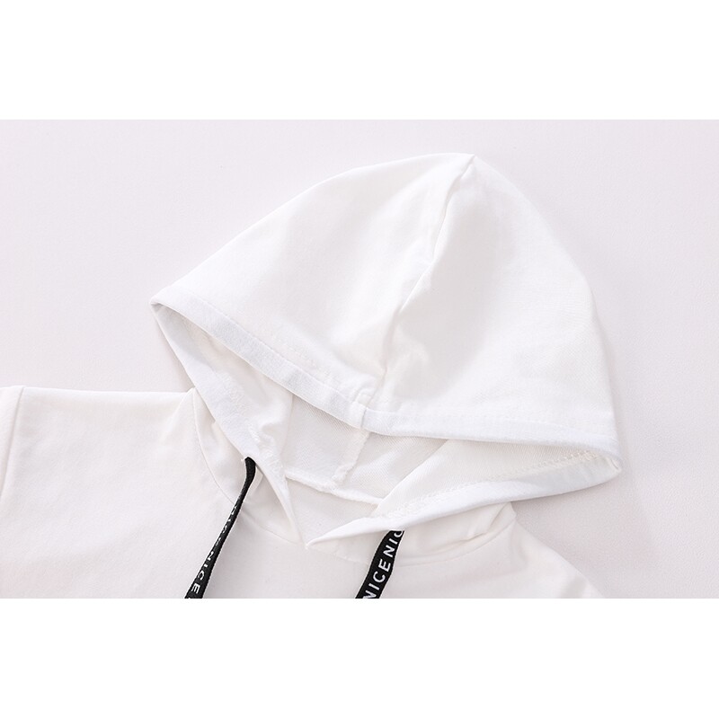 Hanorac cu glugă pentru copii mici, băieți, pantaloni ocazional, set de îmbrăcăminte, modă, set casual pentru bebeluși, primăvară, toamnă, băieți, fete, haine cu litere imprimate