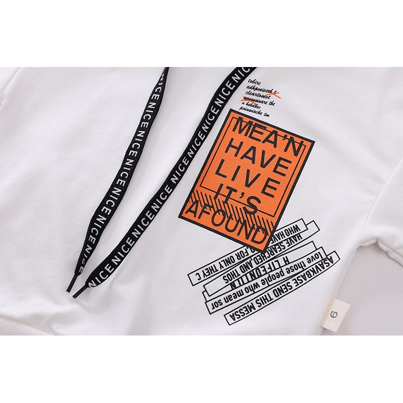 Hanorac cu glugă pentru copii mici, băieți, pantaloni ocazional, set de îmbrăcăminte, modă, set casual pentru bebeluși, primăvară, toamnă, băieți, fete, haine cu litere imprimate