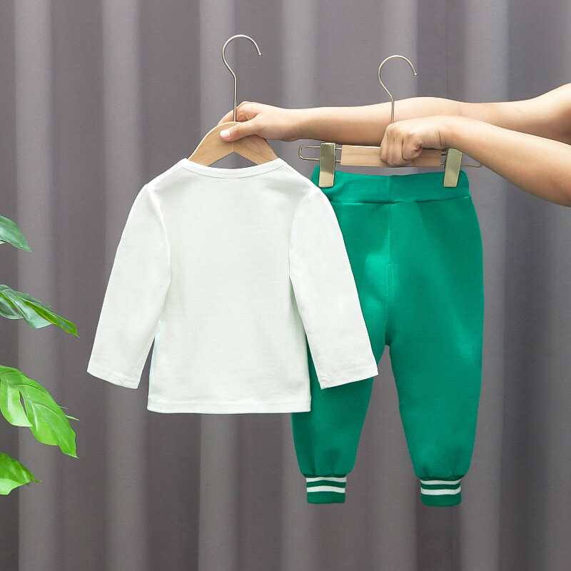 Palton + Tricou + Pantaloni Set 3 buc Baseball Copii Băieți Fete Primăvară Toamnă Litere Imprimate Hanorace Moda Sport Ținute Casual Haine