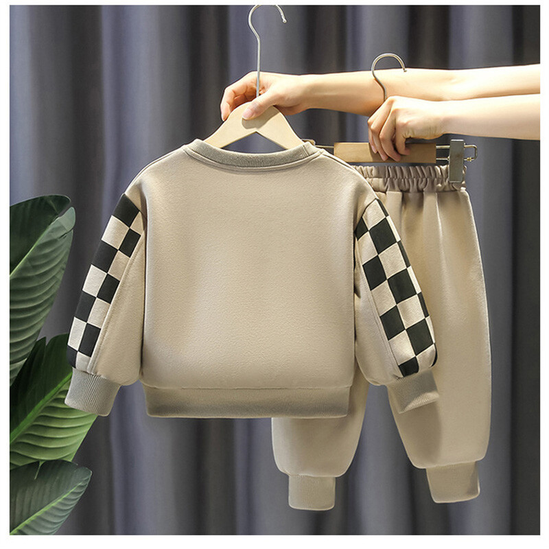 Seturi de desene animate de toamnă pentru băieți 2024, costume de modă noi, hanorace pentru copii + pantaloni sport, 2 buc. ținute pentru copii, îmbrăcăminte casual de primăvară