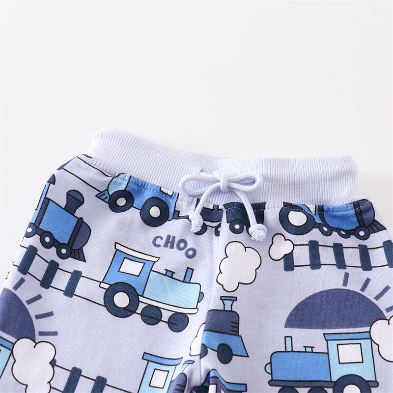 Jumping Meters 2-7T Mașini noi sosiri Toamnă Iarnă Seturi de îmbrăcăminte pentru băieți Bumbac cu mânecă lungă Ținute pentru copii Seturi de vânzare fierbinte