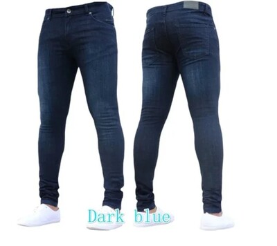 Vīrieši Džinsi Draugs Zīmulis Bikses Solid Summer Skinny Jean Hip Hop Goth Punk Style Apģērbi Džinsu Bikses Ielu apģērbs 2024