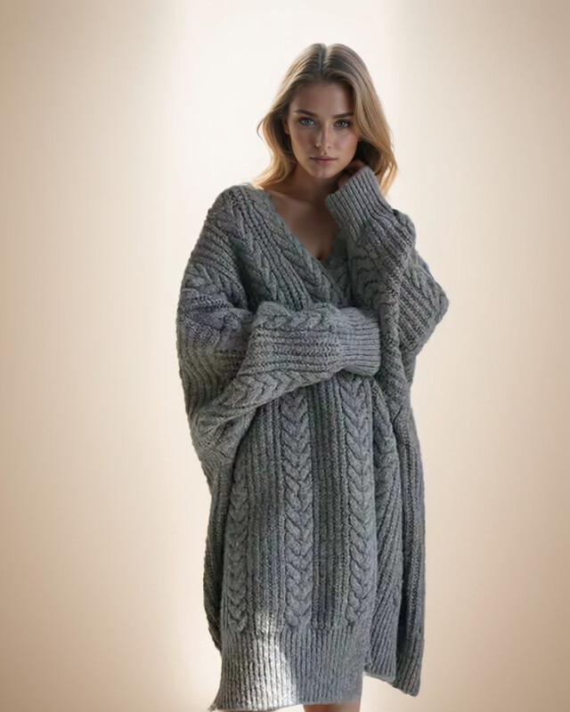 Proljeće 2024. Novi ženski pulover Kardigani Pletene jakne Korejski široki preveliki dugi rukavi Elegantni slatki ležerni kaputi Osnove