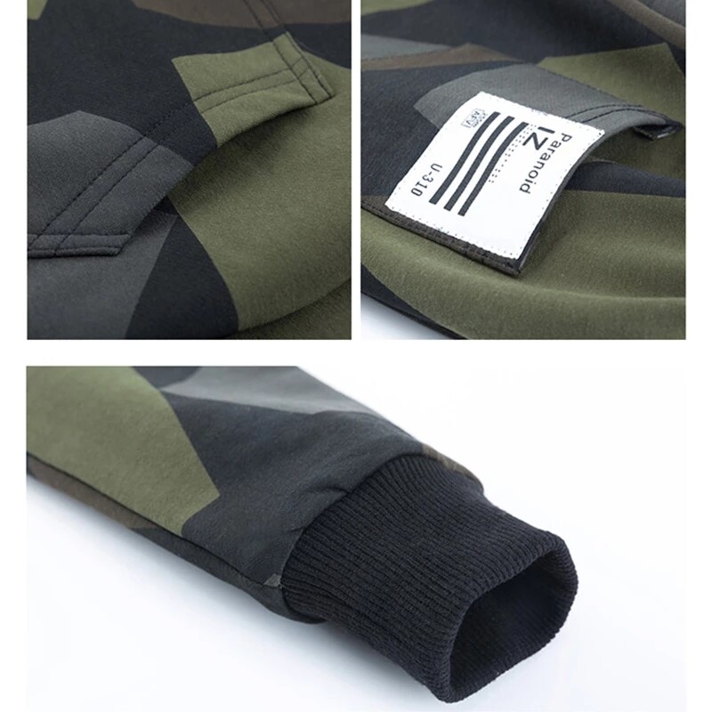 Paauglių berniukų drabužių rinkinys Vaikiški sportiniai kostiumai kamufliažiniai kostiumai gobtuvai Viršutinės kelnės Vaikiški drabužiai berniukų apranga 4 6 8 9 10 12 14 metų