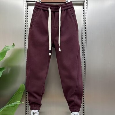 Muške hlače s džepovima na vezice Ležerne hlače Korejske recenzije Mnogo odjeće Ljetne široke traperice Muški muški jednostavni kompleti hlača s patentnim zatvaračem Sport