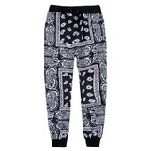 Poliester Bandana Paisley Pant Jogger Muškarci Žene Trenirke Trenirka Harajuku Hlače Proljeće Hip Hop Ulična odjeća