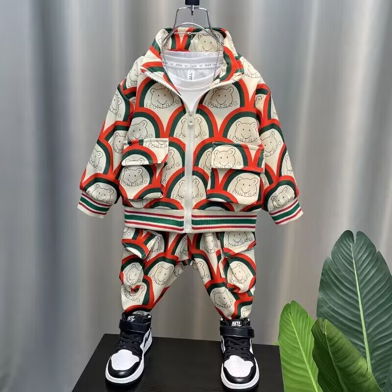 Haine pentru bebeluși de primăvară, toamnă, costum băieți, ținute pentru băieți, fete, băieți, haine + pantaloni, set pentru copii, între 2 și 10 ani, ținute pentru copii