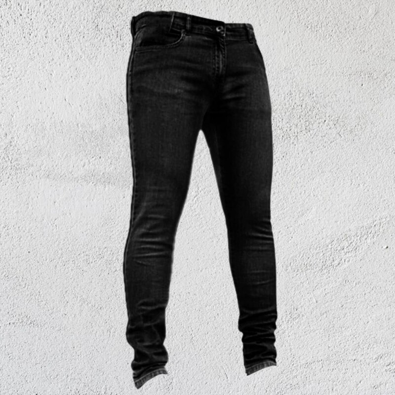 Vasaras vīriešu džinsi, vairākas kabatas, melni džinsi, vidēji pieauguši, elastīgi šauri džinsi lielizmēra bikses, ielas apģērbs
