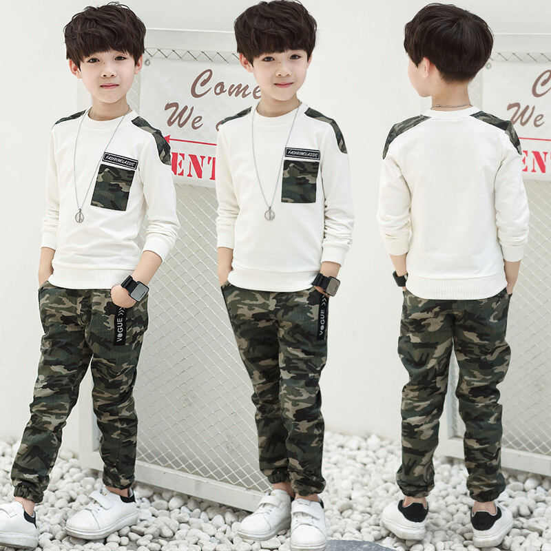 Set de îmbrăcăminte pentru băieți Seturi de îmbrăcăminte pentru copii Haine de camuflaj pentru copii Costume pentru băieți Haine pentru băieți Trening pentru copii 5 6 7 8 9 10 11 ani