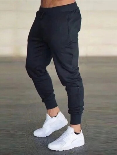 2024 Pantaloni de sport de înaltă calitate pentru bărbați, pantaloni de jogging, pantaloni de fitness, de primăvară, de toamnă, de modă pentru alergare, pantaloni de sport casual pentru bărbați