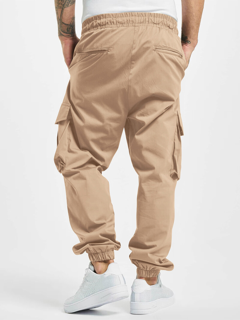 Jaunas, 2024. gada pavasara un rudens brīvas vīriešu darba bikses ar savelkamām vairākām kabatām, ārā mazgātas retro stila High Street hiphopa ikdienas bikses