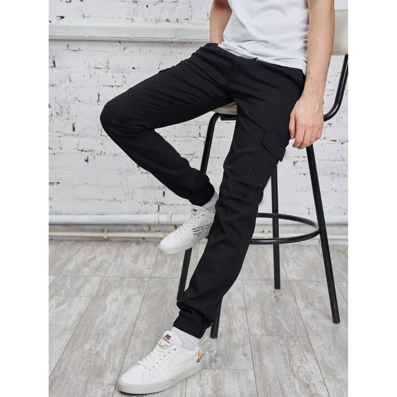 Pantaloni cargo noi pentru bărbați, jogger militar, până la gleznă, pantaloni tactici harem, pantaloni pentru bărbați, cu buzunare laterale, pantaloni de schi