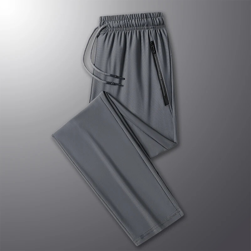 Νέο εξαιρετικά λεπτό ανδρικό επαγγελματικό παντελόνι υψηλής ποιότητας Ice Silk Μεγάλο και αναπνεύσιμο σε ευέλικτο καλοκαιρινό παντελόνι εξωτερικού χώρου