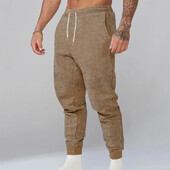 Jooksupüksid Meestele Suvised nööriga dressipüksid Õhukesed püksid Treening Jooksmine Jõusaal Fitness Spordipüksid Vabaaja tänavarõivad