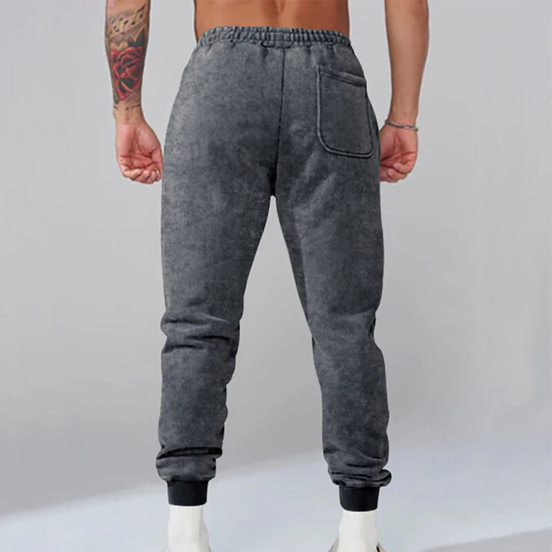 Jooksupüksid Meestele Suvised nööriga dressipüksid Õhukesed püksid Treening Jooksmine Jõusaal Fitness Spordipüksid Vabaaja tänavarõivad