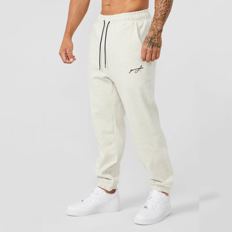 YOUNGLA muške trenirke Hlače u američkom stilu sportske ležerne hlače za teretanu, trčanje, bodybuilding trening hlače