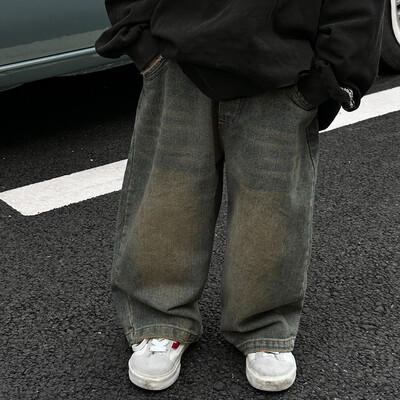 New Kids Baby Boys Retro Jeans Παιδικό τζιν παντελόνι μόδας Άνοιξη φθινόπωρο Κορεατικά Casual Kids Baby Boys Jeans