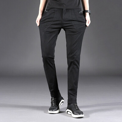 Vīriešu 2023. gada bikses, vīriešu garās bikses, ielas apģērbs, šaurs lietišķs ikdienišķs, moderns, taisns 38 liels izmērs, pilnā garumā