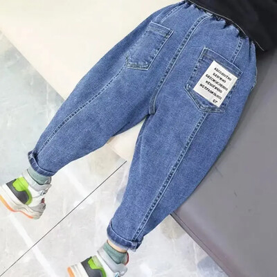 Traperice za dječake Labave svestrane ležerne hlače Novo proljeće/jesen 2023. Dječja odjeća Srednja do dječačka odjeća