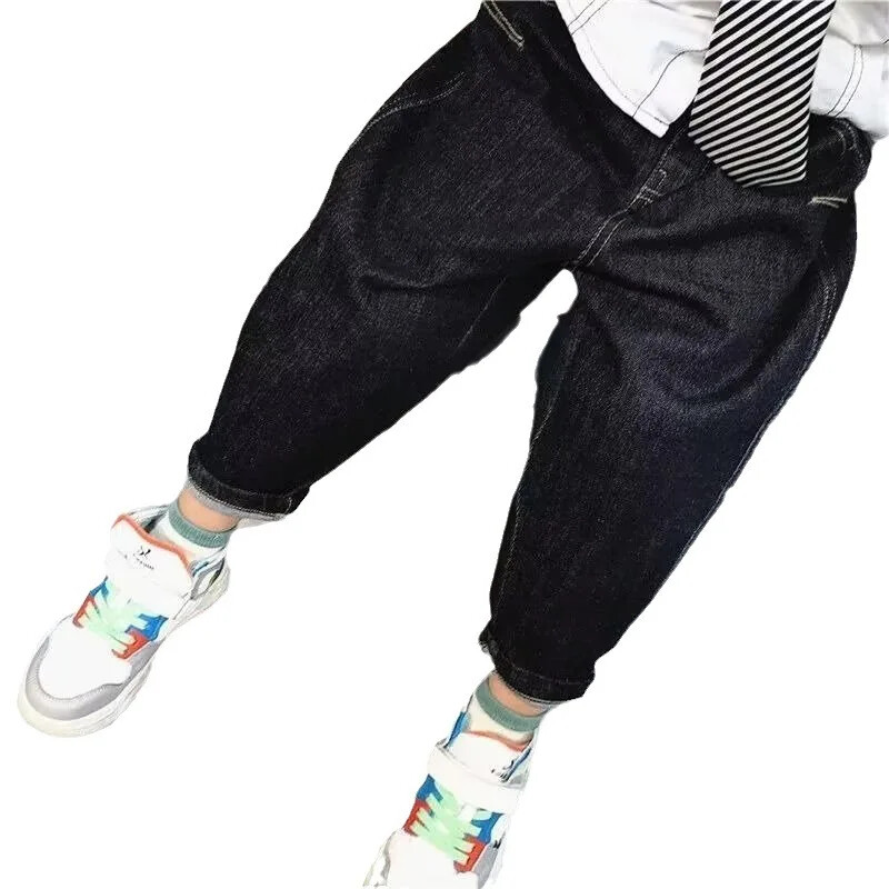 Traperice za dječake Labave svestrane ležerne hlače Novo proljeće/jesen 2023. Dječja odjeća Srednja do dječačka odjeća