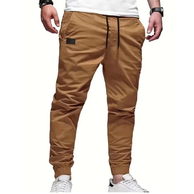 Uued meeste vabaaja spordipüksid dressipüksid meestele Jogger Cargo harem pliiatspüksid püksid mitme taskuga dressipüksid