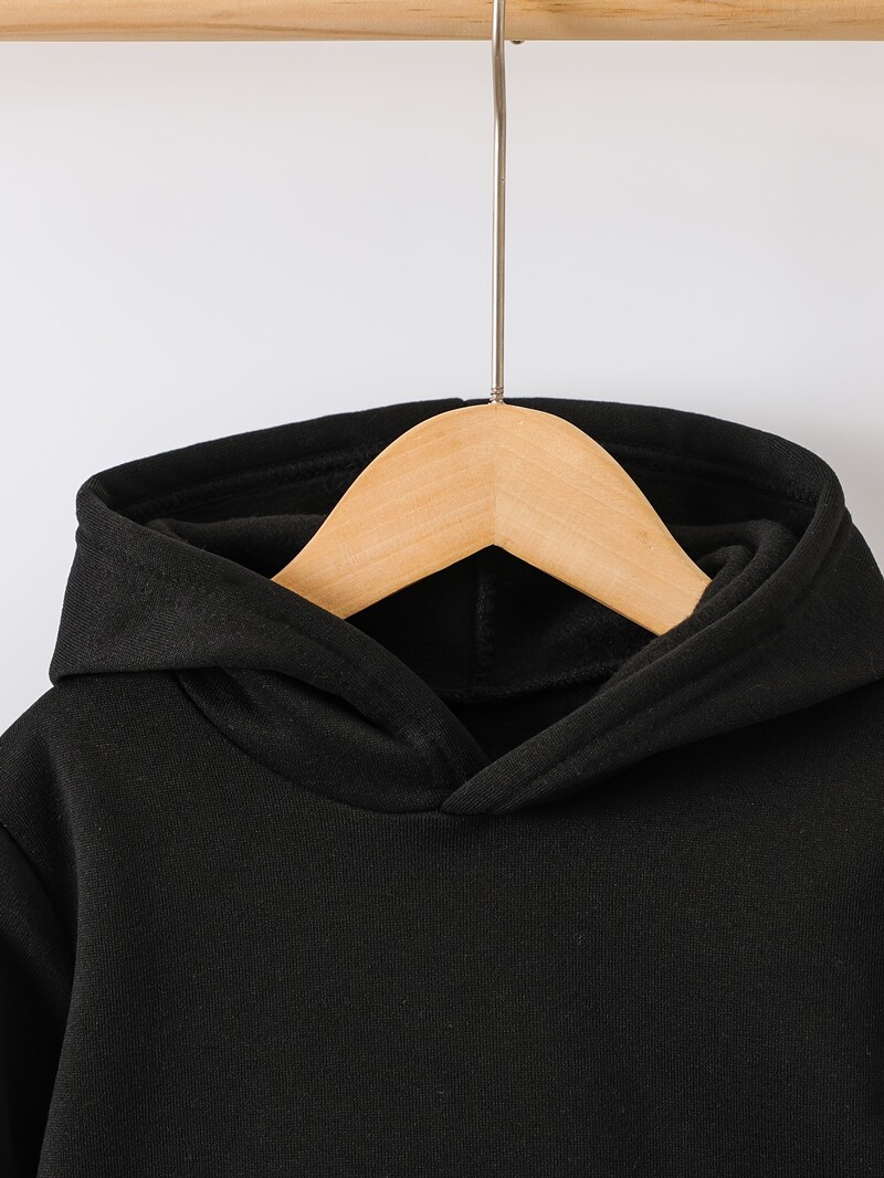 2 kompleta Jesen i zima nova ležerna udobna sportska topla majica s kapuljačom i trenirka s printom za dječake