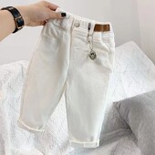 Pantaloni din blugi Copii Blugi Primavara Toamna Casual Fete Baieti JeanPantaloni Fete Haine Casual Copii Pantaloni 2 3 4 5 6 7 Ani