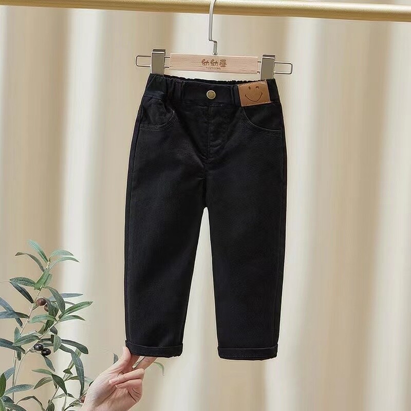 Pantaloni din blugi Copii Blugi Primavara Toamna Casual Fete Baieti JeanPantaloni Fete Haine Casual Copii Pantaloni 2 3 4 5 6 7 Ani