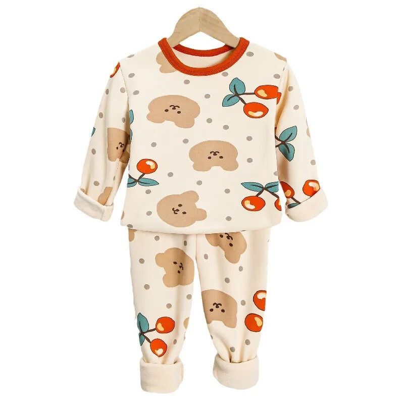 Dječje toplo odijelo Podebljani zimski kaput s podstavom od flisa Jesenska odjeća za bebe dječake djevojčice Ženska dječja topla odjeća