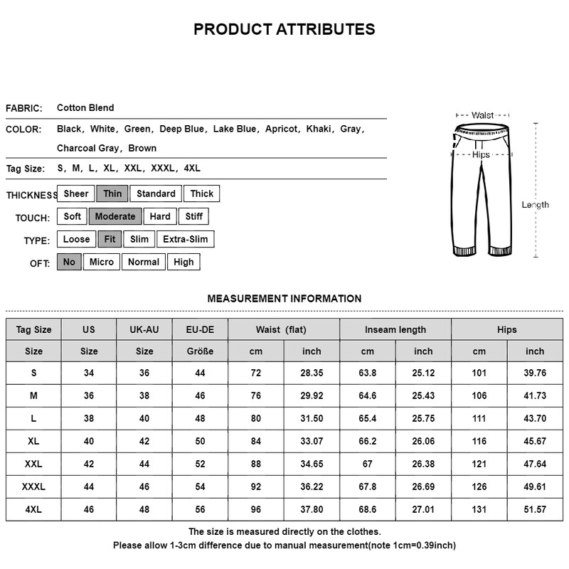 Ανδρικό καθημερινό βαμβακερό λινό παντελόνι Καλοκαιρινό λεπτό παντελόνι μολύβι που αναπνέει μονόχρωμο Ανδρικό παντελόνι με πολλές τσέπες μέχρι τον αστράγαλο