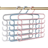 1 τεμ. Σχάρα παντελονιού σε κρεμάστρα πολλαπλών στρώσεων Πολυλειτουργική σχάρα αποθήκευσης παντελονιών ρούχα οικιακής χρήσης