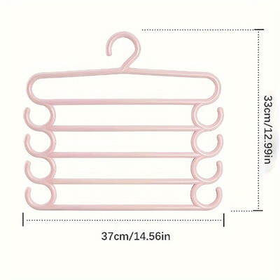 1 τεμ. Σχάρα παντελονιού σε κρεμάστρα πολλαπλών στρώσεων Πολυλειτουργική σχάρα αποθήκευσης παντελονιών ρούχα οικιακής χρήσης