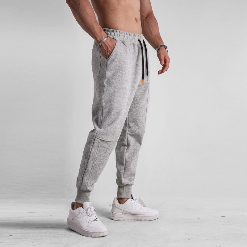 Pantaloni drepți de jogging de toamnă pentru bărbați, pantaloni de sport pentru jogging, din lână de miel, pantaloni de iarnă, calduri, ocazionali, pentru bărbați, pantaloni solidi cu șnur
