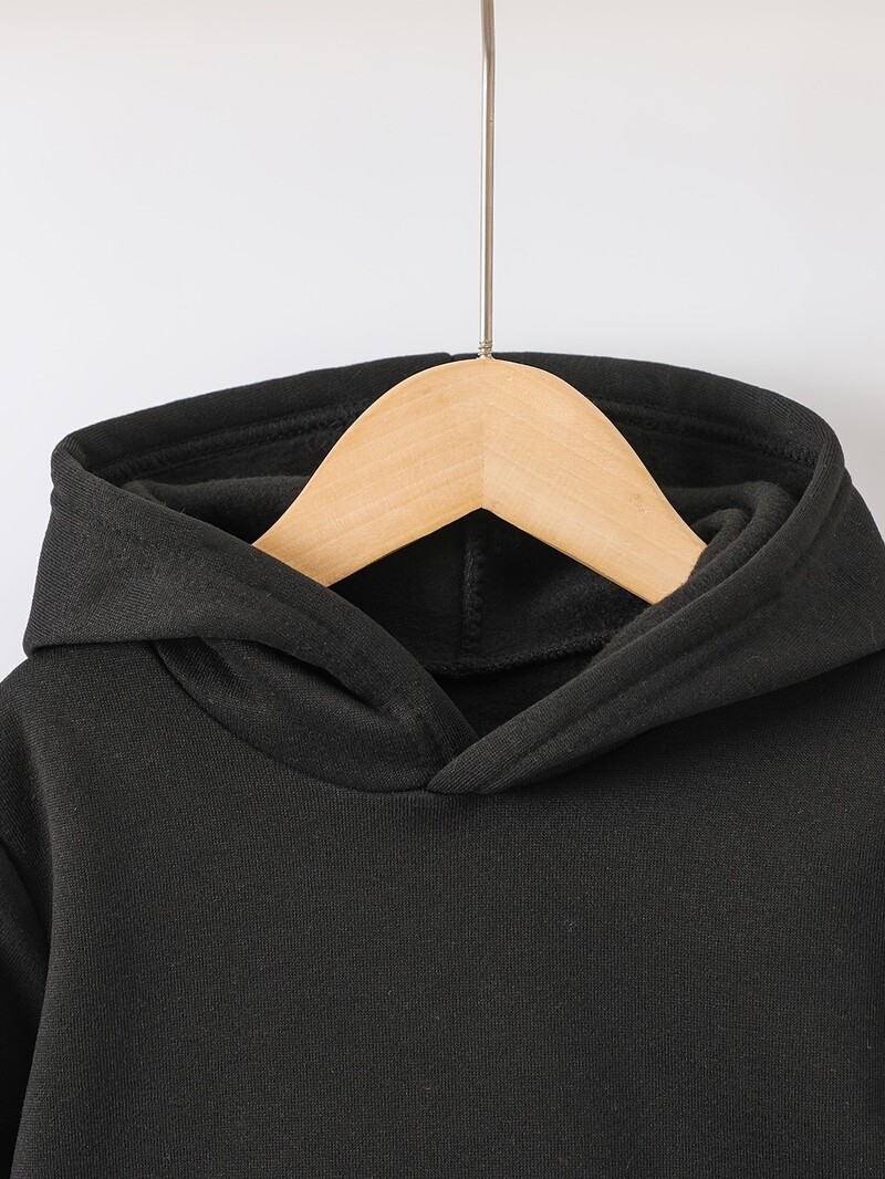 2 kompleta Jesen i zima nova ležerna udobna sportska topla majica s kapuljačom i trenirka s printom za dječake