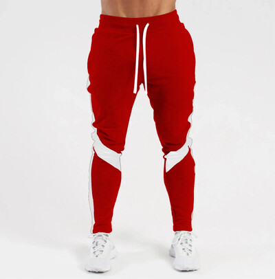 Ανδρικά Joggers Casual Παντελόνια Fitness Ανδρικά Αθλητικά Ενδύματα Αθλητισμός κάτω παντελόνι Skinny Φούτερ Παντελόνι Μαύρο Γυμναστήριο Jogger Track Παντελόνι