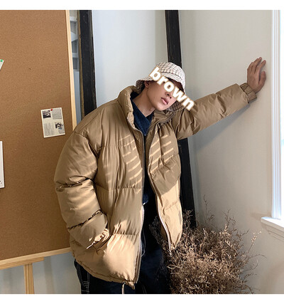 LAPPSTER Talvine Harajuku Lühike Puffer Jope Meeste Lühikesed Parkad Vabaaja Kpop Bubble Jakid Meeste Tänavarõivad Korea moemantlid