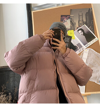 LAPPSTER Talvine Harajuku Lühike Puffer Jope Meeste Lühikesed Parkad Vabaaja Kpop Bubble Jakid Meeste Tänavarõivad Korea moemantlid