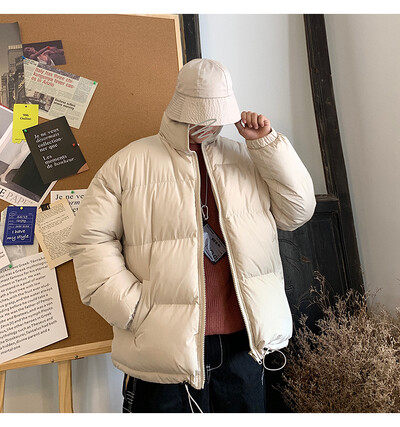 LAPPSTER Talvine Harajuku Lühike Puffer Jope Meeste Lühikesed Parkad Vabaaja Kpop Bubble Jakid Meeste Tänavarõivad Korea moemantlid