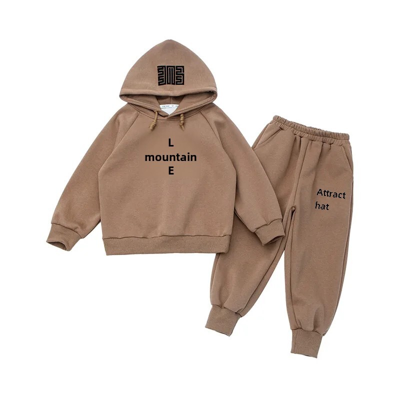 Elegantna 2023. nova dječja majica s flisom podstavljena 2023. Trendy dječja sportska odjeća za dječake