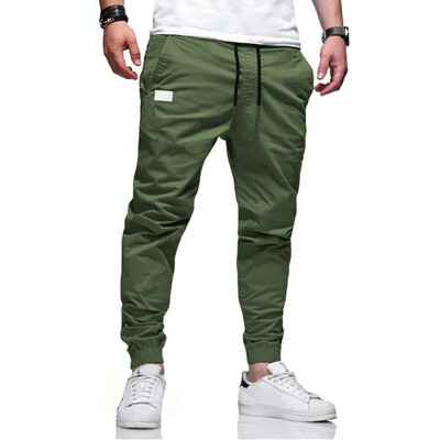 Primăvară și toamnă Pantaloni de sport casual pentru bărbați Pantaloni de sport pentru bărbați Pantaloni de sport pentru bărbați Jogger Cargo Pantaloni creion Pantaloni de trening cu buzunare multiple