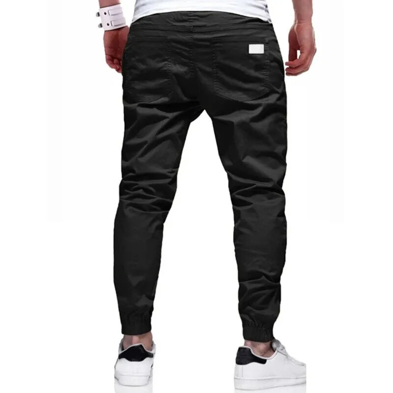 Primăvară și toamnă Pantaloni de sport casual pentru bărbați Pantaloni de sport pentru bărbați Pantaloni de sport pentru bărbați Jogger Cargo Pantaloni creion Pantaloni de trening cu buzunare multiple