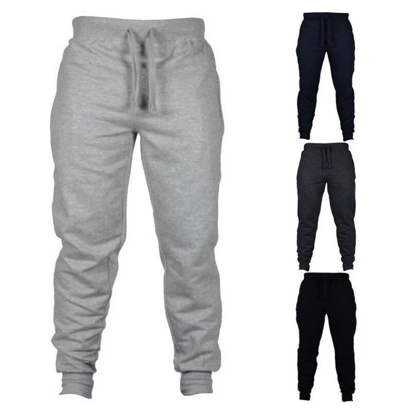 2024 Ανδρικά Joggers Casual Παντελόνια Fitness Ανδρικά Αθλητικά Ενδύματα αθλητικά κάτω παντελόνια Skinny Sweatpants Παντελόνια Μαύρο Γυμναστήρια Jogger Track Παντελόνι