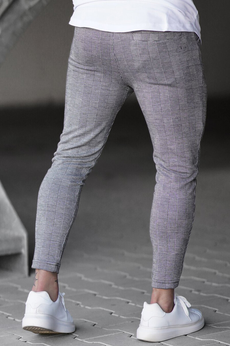 Καρό Casual Muscle Brothers Καμουφλάζ Αθλητικό Παντελόνι Ανδρικό Γυμναστήριο Προπόνηση για τρέξιμο σε εξωτερικό χώρο Παντελόνι Slim Fit