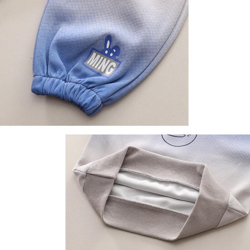 Kompleti odjeće za dječake Dječja majica s crtićima + hlače 2 komada Odijelo Trenirka za malu djecu 2024. Proljeće Jesen Odjeća za djecu od 1 do 4 godine