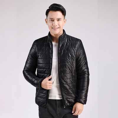 Χειμερινό νέο ανδρικό ελαφρύ βαμβακερό παλτό ανδρικό παλτό όρθιο γιακά βαμβακερό παλτό ανδρικό μασίφ παλτό