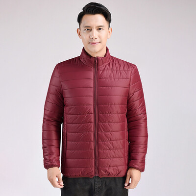 Χειμερινό νέο ανδρικό ελαφρύ βαμβακερό παλτό ανδρικό παλτό όρθιο γιακά βαμβακερό παλτό ανδρικό μασίφ παλτό