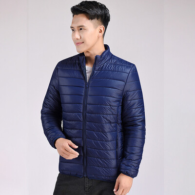 Χειμερινό νέο ανδρικό ελαφρύ βαμβακερό παλτό ανδρικό παλτό όρθιο γιακά βαμβακερό παλτό ανδρικό μασίφ παλτό