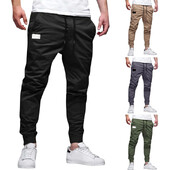 Pantaloni de sport ocazional pentru bărbați noi Pantaloni de sport pentru bărbați Jogger Cargo Pantaloni harem creion Pantaloni de sport cu mai multe buzunare