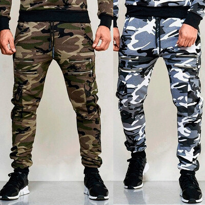 2024 m. naujos M-5X Mens Jogger Rudens Pieštukas Harem Kelnės Vyriškos Kamufliažinės Kelnės Laisvos Patogios Kelnės Camo Joggers